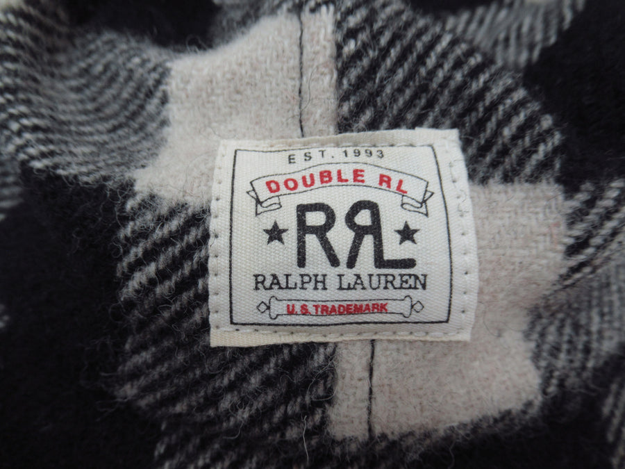 Vintage RRL Polo Double RL Wool Plaid Strapback Hat