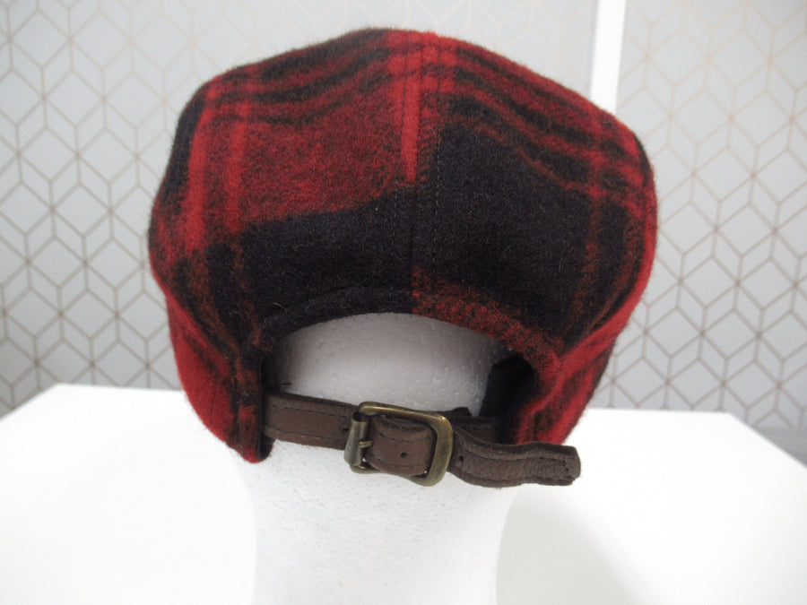 Vintage Polo Ralph Lauren Wool and Leather Strapback Hat