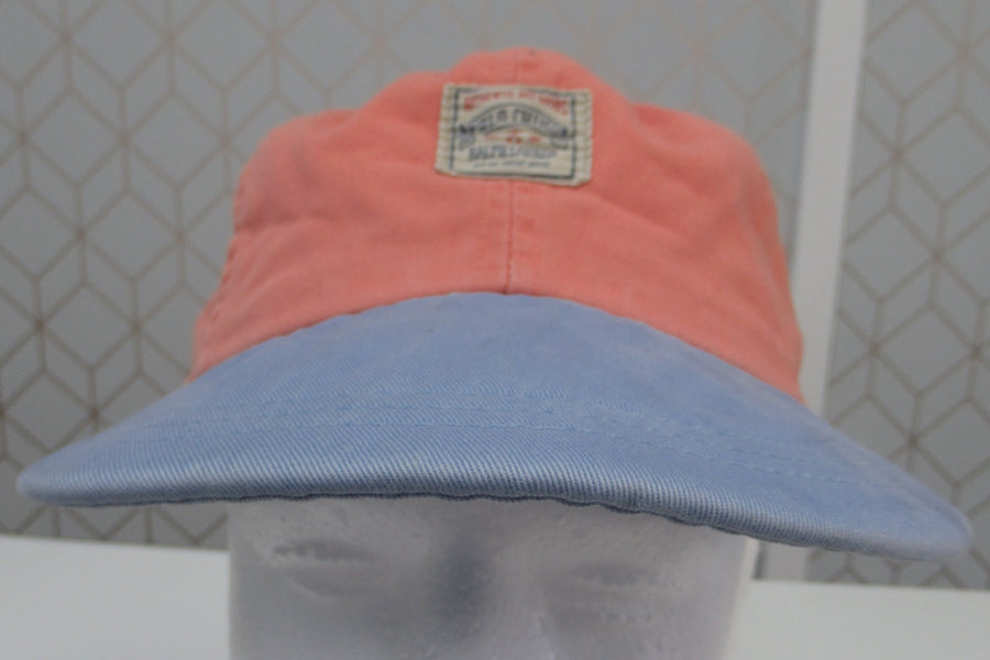 Vintage Polo Chino Pink and Blue Fitted Hat Sz M