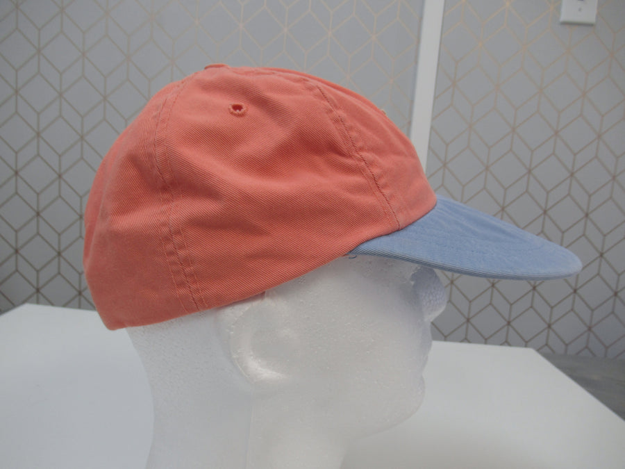 Vintage Polo Chino Pink and Blue Fitted Hat Sz M