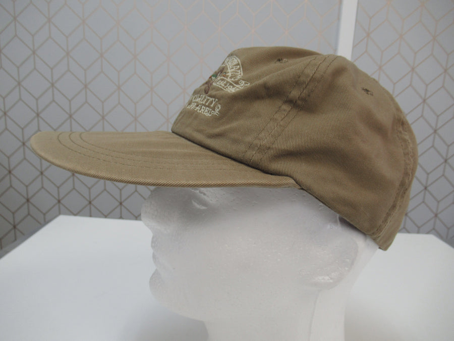 Vintage Polo Sportsman Khaki Ducks Fitted Hat Sz M