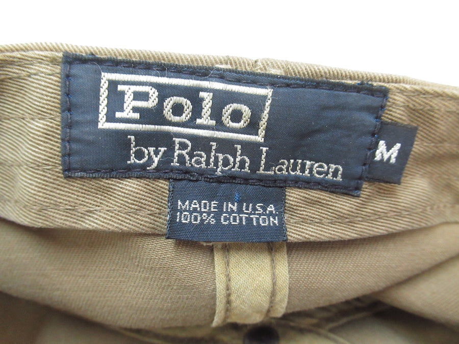 Vintage Polo Sportsman Khaki Ducks Fitted Hat Sz M