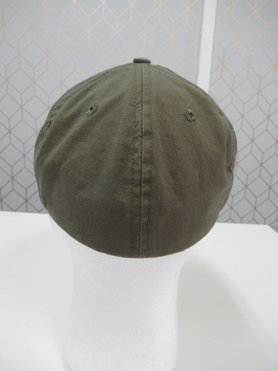 Vintage Polo Sportsman Deer Head Green Fitted Hat Sz L