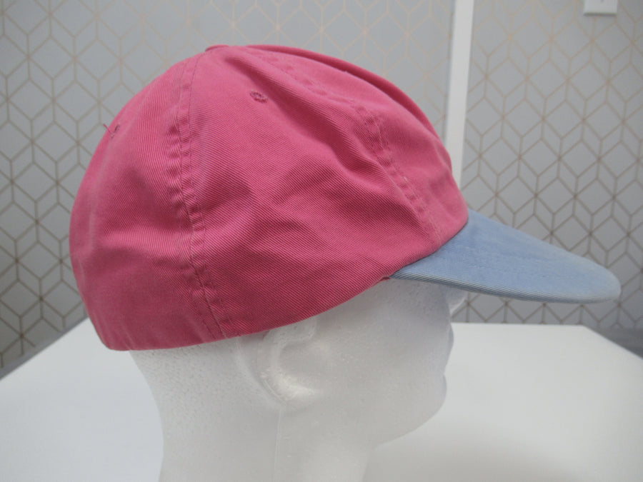 Vintage Polo Chino Pink and Blue Fitted Hat Sz M