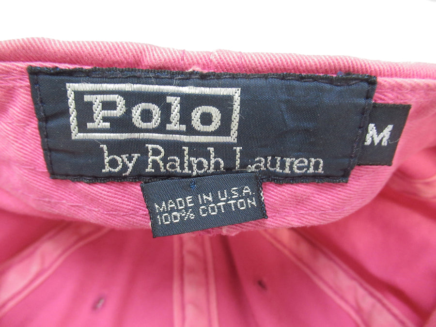 Vintage Polo Chino Pink and Blue Fitted Hat Sz M