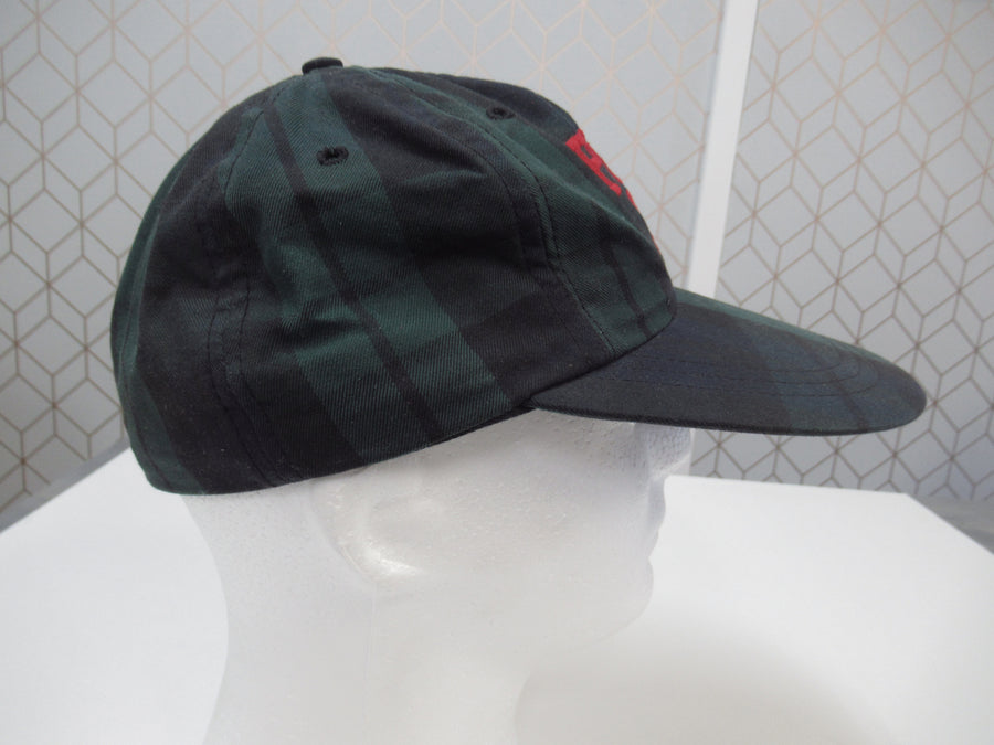 Vintage Polo ATHL DEPT 1993 Waxed Cotton Fitted Hat Sz M