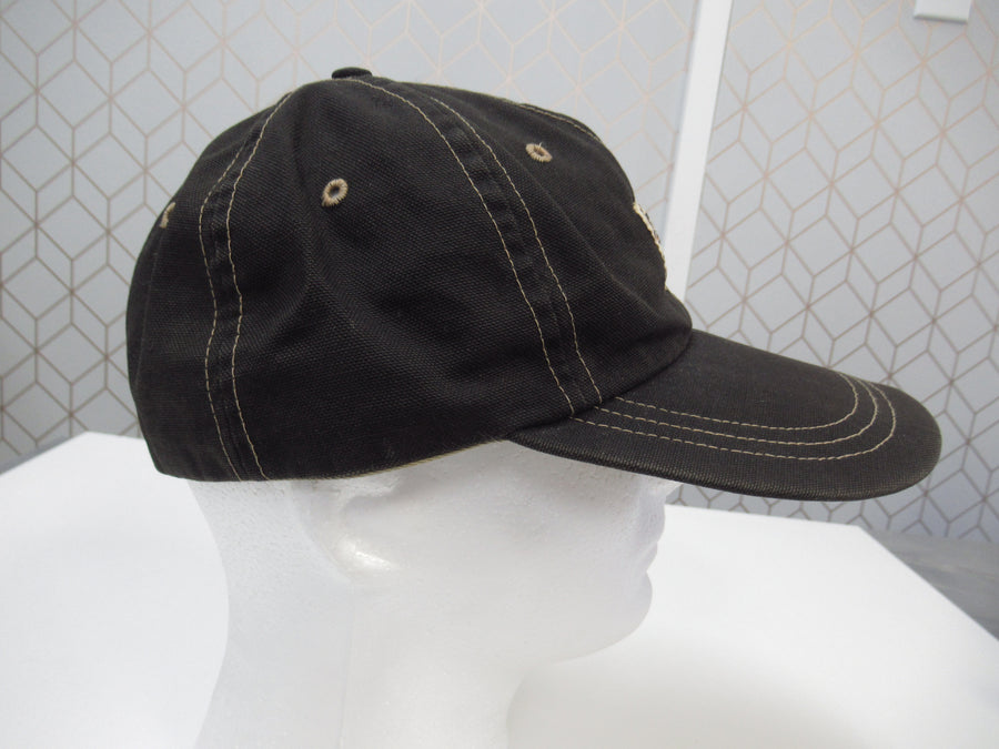 Vintage Polo Sportsman Black Deer Head Fitted Hat Sz M