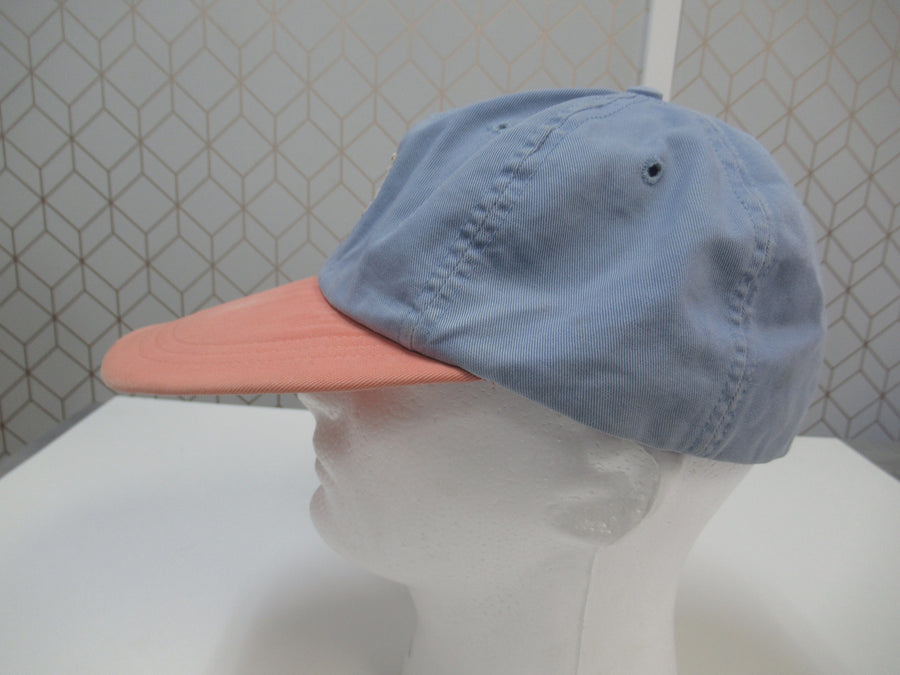 Vintage Polo Chino Blue and Orange Fitted Hat Sz L