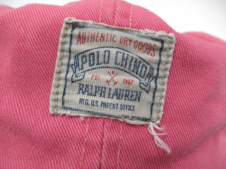 Vintage Polo Chino Pink and Blue Fitted Hat Sz M