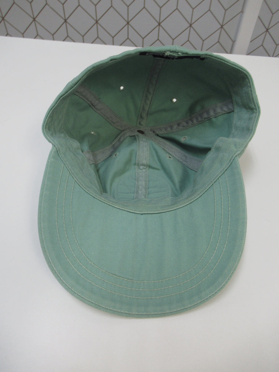 Vintage Polo Ralph Lauren Green Summer Florida Fitted Hat Sz L
