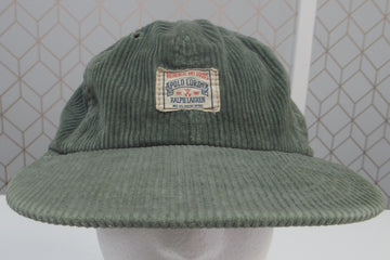 Vintage Polo Cords Green Fitted Hat Sz L #2