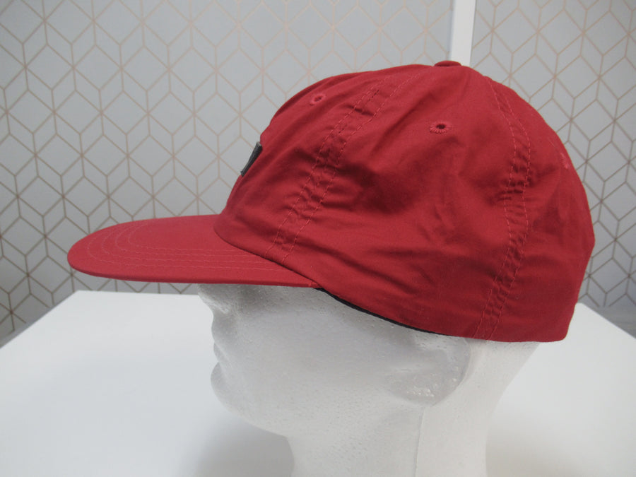 Vintage Polo Sport Red Nylon Fitted Hat Sz L
