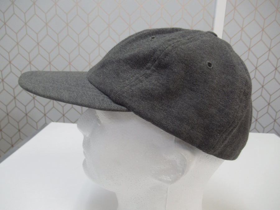 Vintage Polo Dark Grey Jersey Fitted Hat Sz L