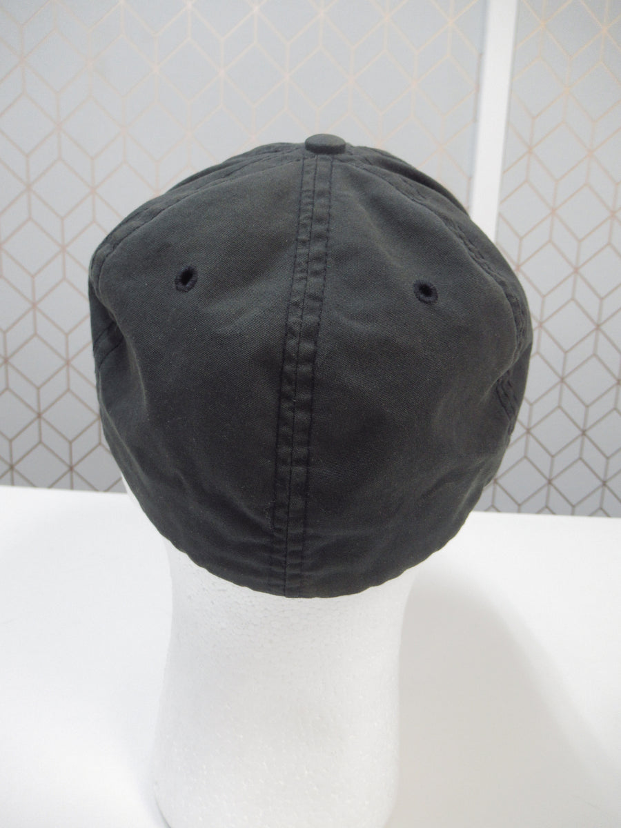 Vintage RRL Double RL Polo Black Cotton Fitted Hat Sz L