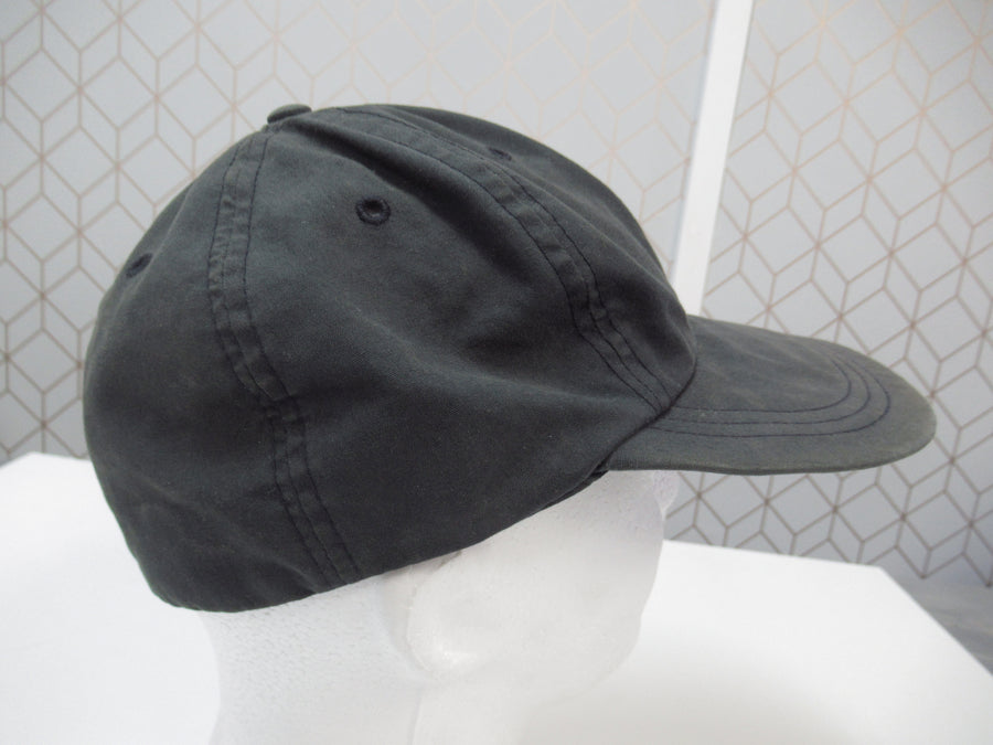 Vintage RRL Double RL Polo Black Cotton Fitted Hat Sz L