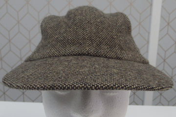 Vintage Polo Ralph Lauren Wool Tweed Fitted Hat Sz M