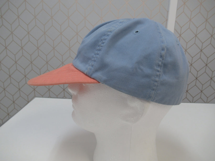 Vintage Polo Chino Blue and Orange Fitted Hat Sz L