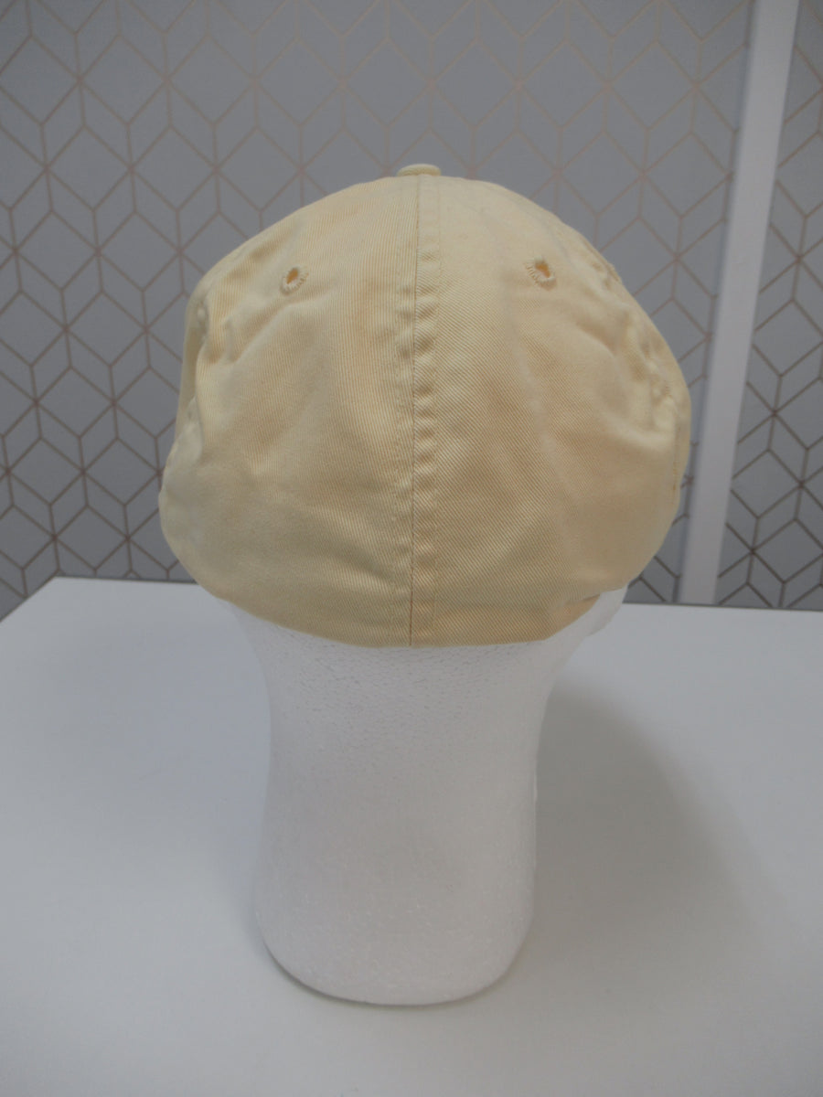 Vintage Polo Chino Yellow and Blue Fitted Hat Sz L