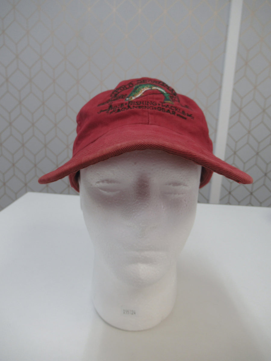 Vintage Polo Country Sportsman Fishing and Tackle fitted Hat Sz L