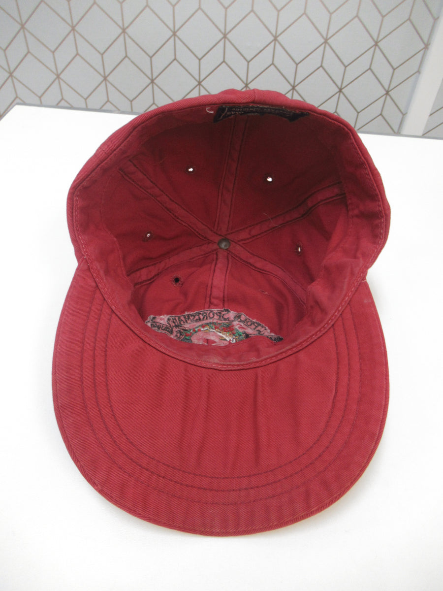 Vintage Polo Country Sportsman Fishing and Tackle fitted Hat Sz L