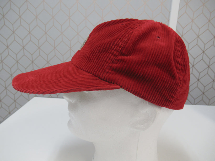 Vintage Polo Cords Red Fitted Hat Sz M