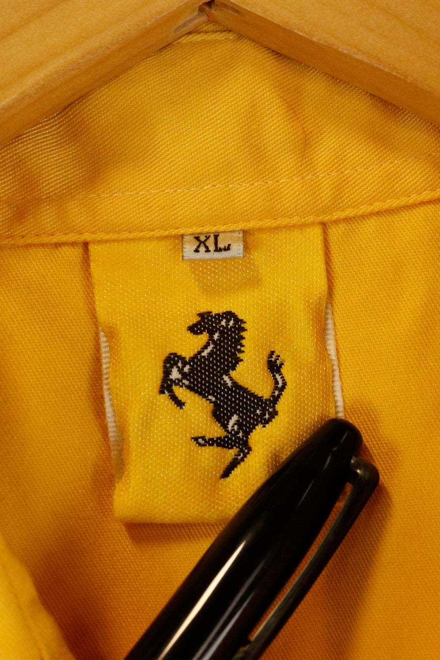 Vintage Ferrari Vodafone Button Up Shirt Sz XL