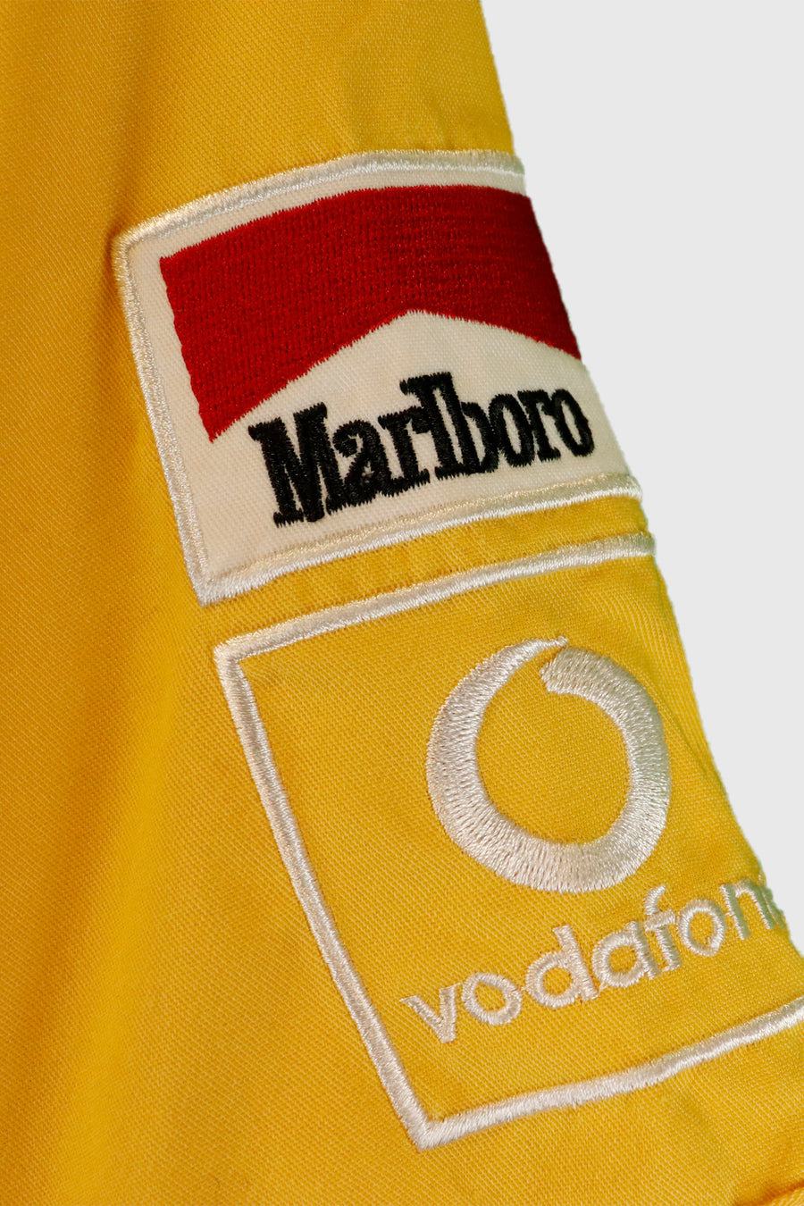 Vintage Ferrari Vodafone Button Up Shirt Sz XL