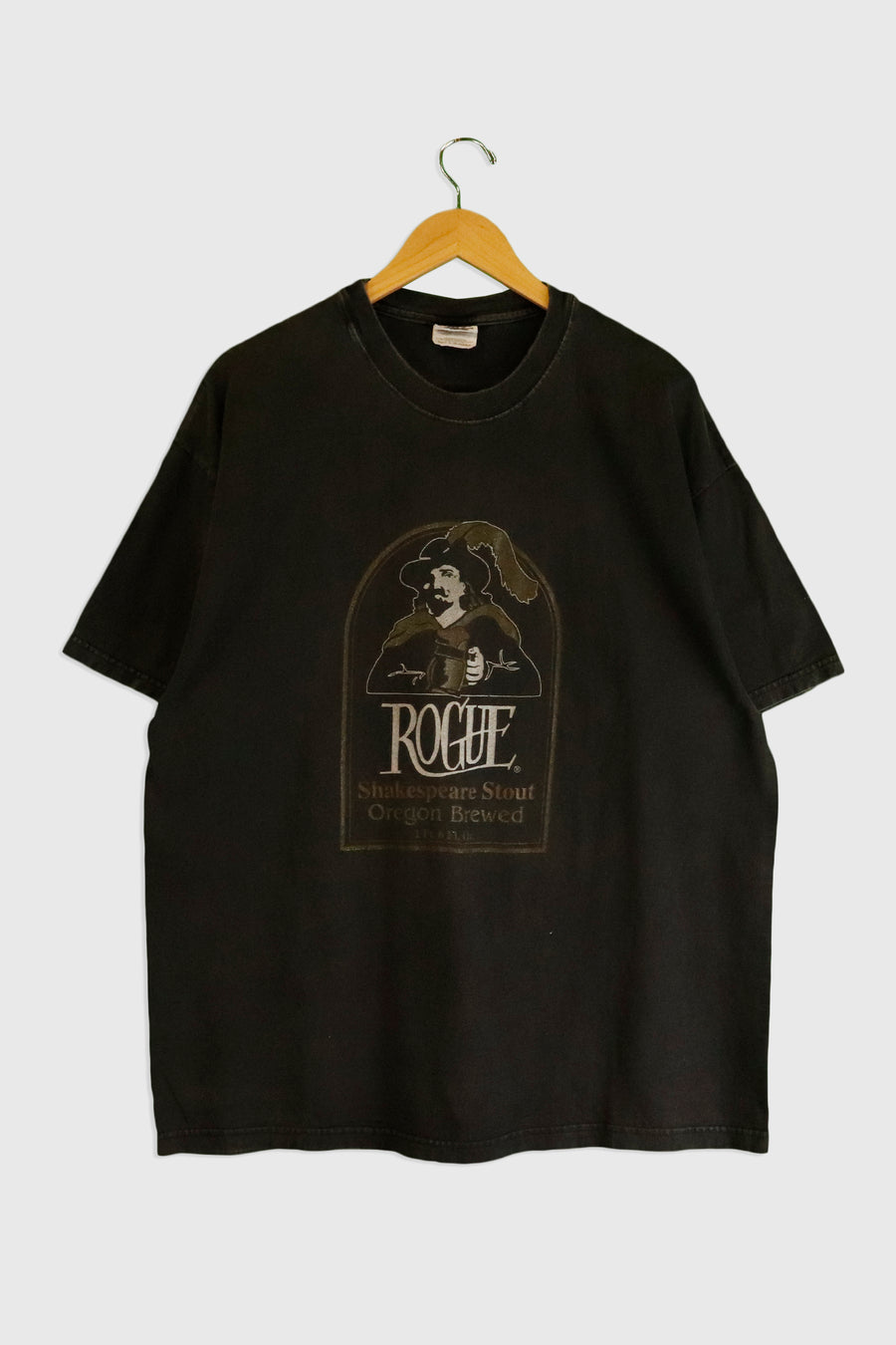 Vintage Shakespear Stout Sparkly Vinyl T Shirt Sz XL