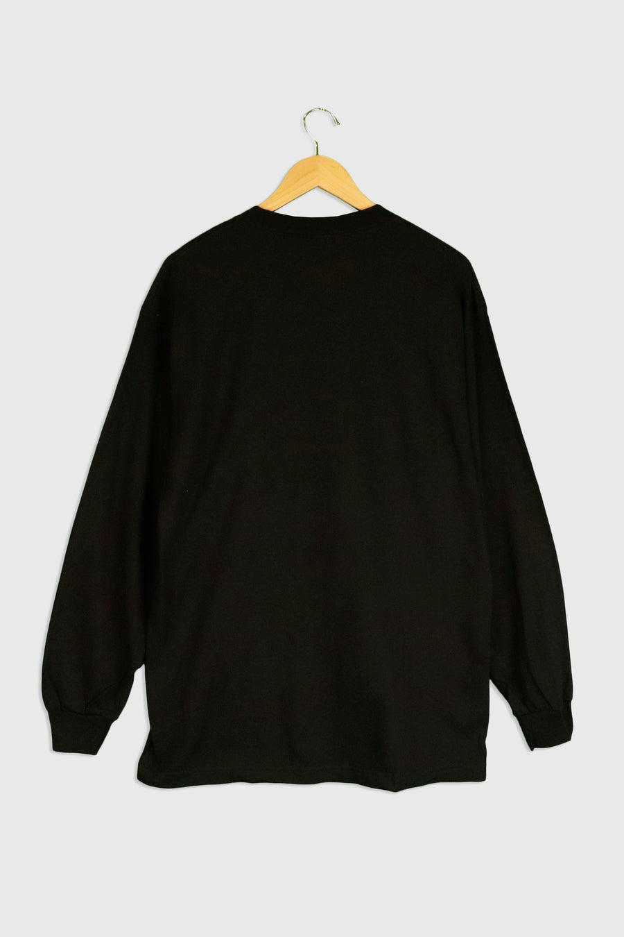 Vintage Tim Burton's Nightmare Before Christmas Vinyl Long Sleeve Sweatshirt Sz L
