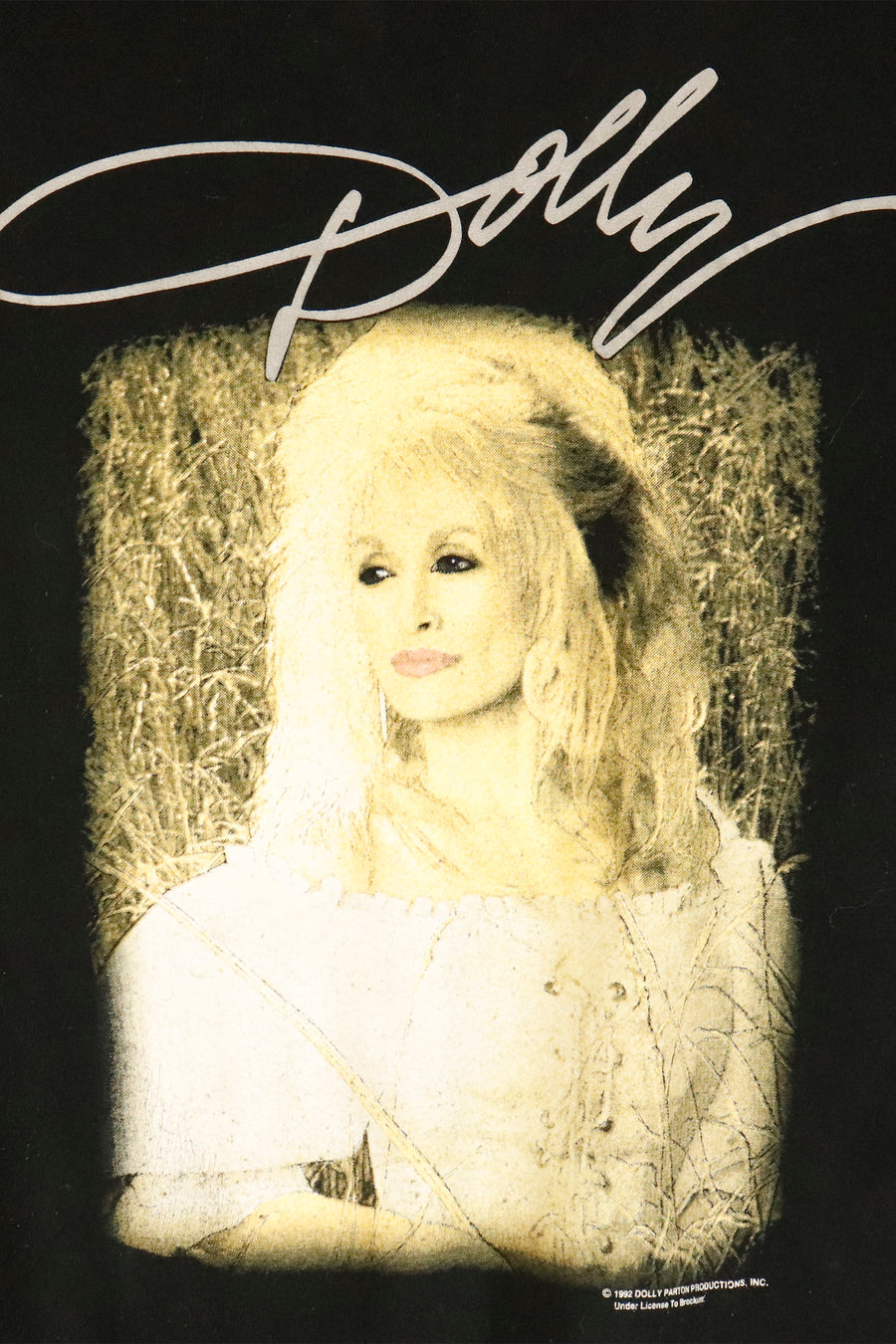 Vintage 1992 Dolly Parton Graphic Music T Shirt Sz XL