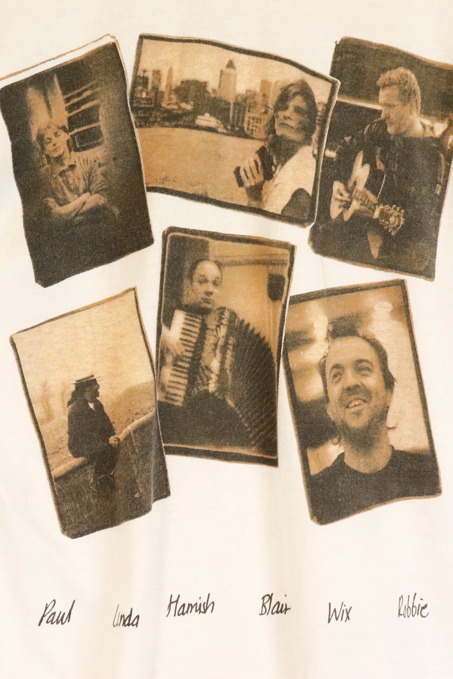 Vintage 1993 Paul Mccartney New World Tour T Shirt Sz L