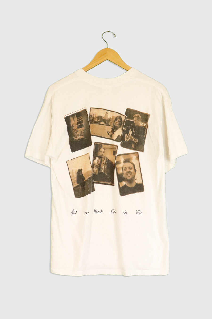 Vintage 1993 Paul Mccartney New World Tour T Shirt Sz L