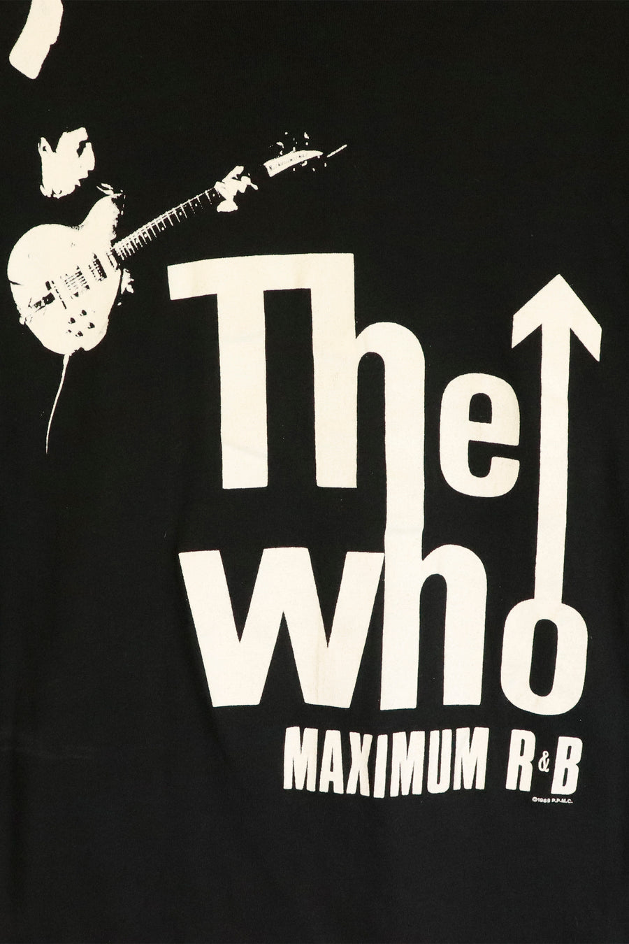 Vintage 1989 The Who Rock Band Vinyl T Shirt Sz L