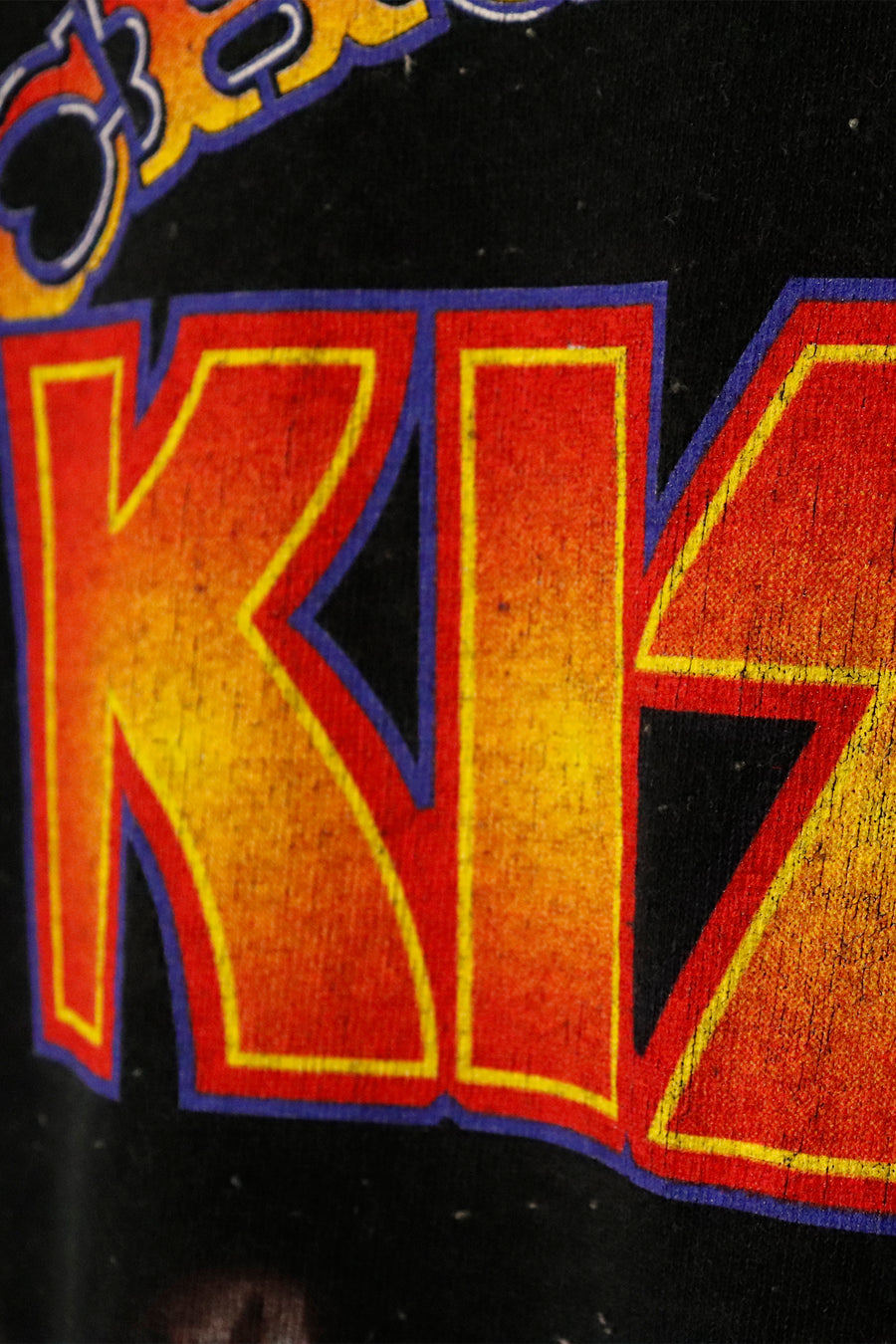 Vintage Kiss 'Phycho Circus' Live In 3d Graphic T Shirt Sz 2XL