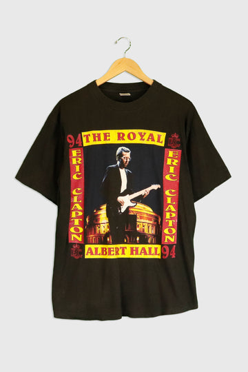 Vintage 1994 Eric Clapton The Royal Albert Hall  Graphic T Shirt Sz L