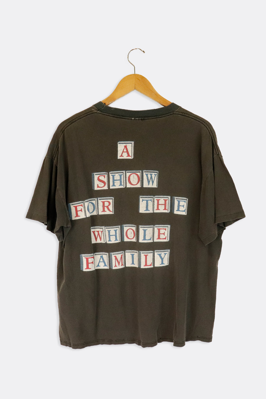 Vintage Distressed Jane's Addictioen Clown Graphic T Shirt Sz XL