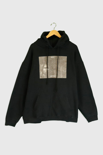 Vintage Nirvana 'Kurt Cobain' Plain Back Hoodie Sz XL