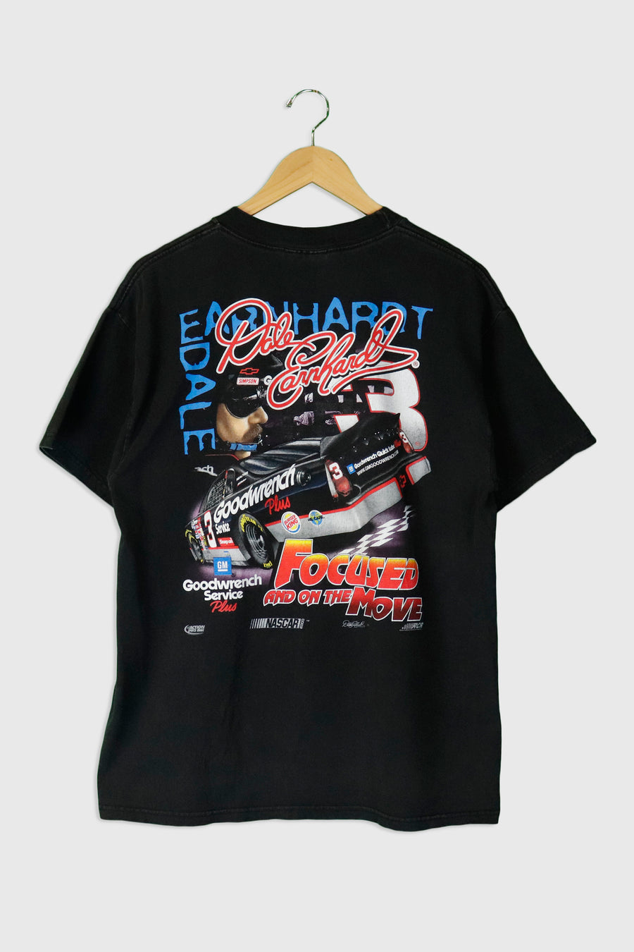 Vintage 2000 Nascar Dale Earnhart The Man In Motion T Shirt Sz M