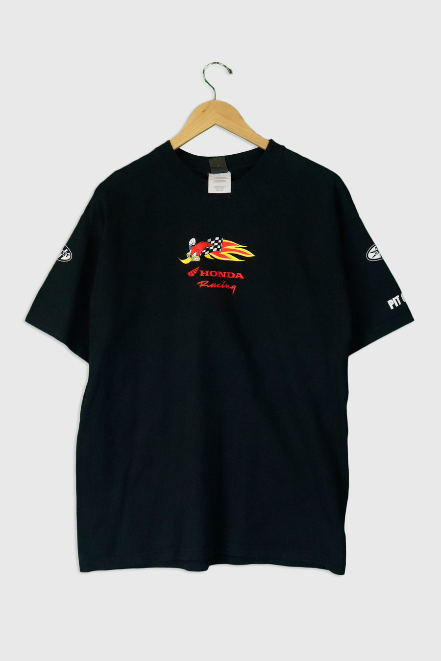Vintage Road Runner Honda Racing Vinyl T Shirt Sz L