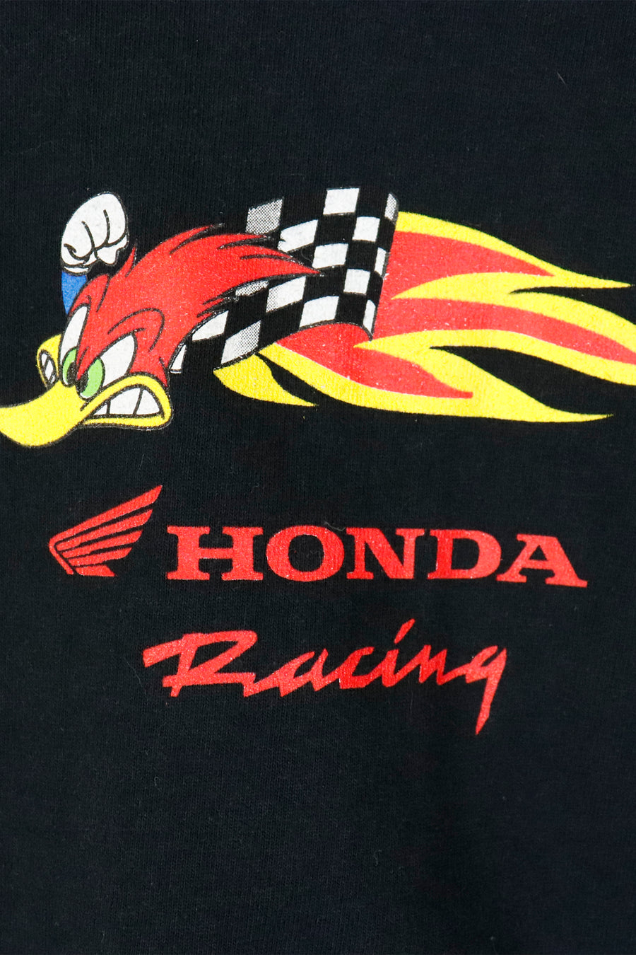 Vintage Road Runner Honda Racing Vinyl T Shirt Sz L