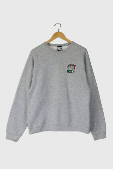Vintage 1999 MLB Allstar Game Small Embroidered Logo Sweatshirt Sz L