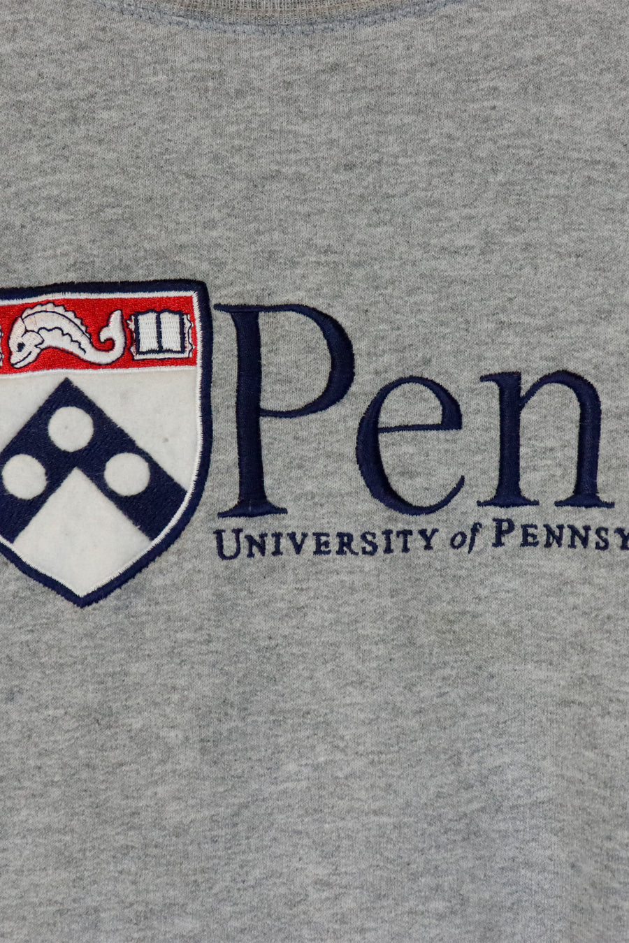 Vintage University Of Pennsylvannia Penn Embroidered Logo Sweatshirt Sz M