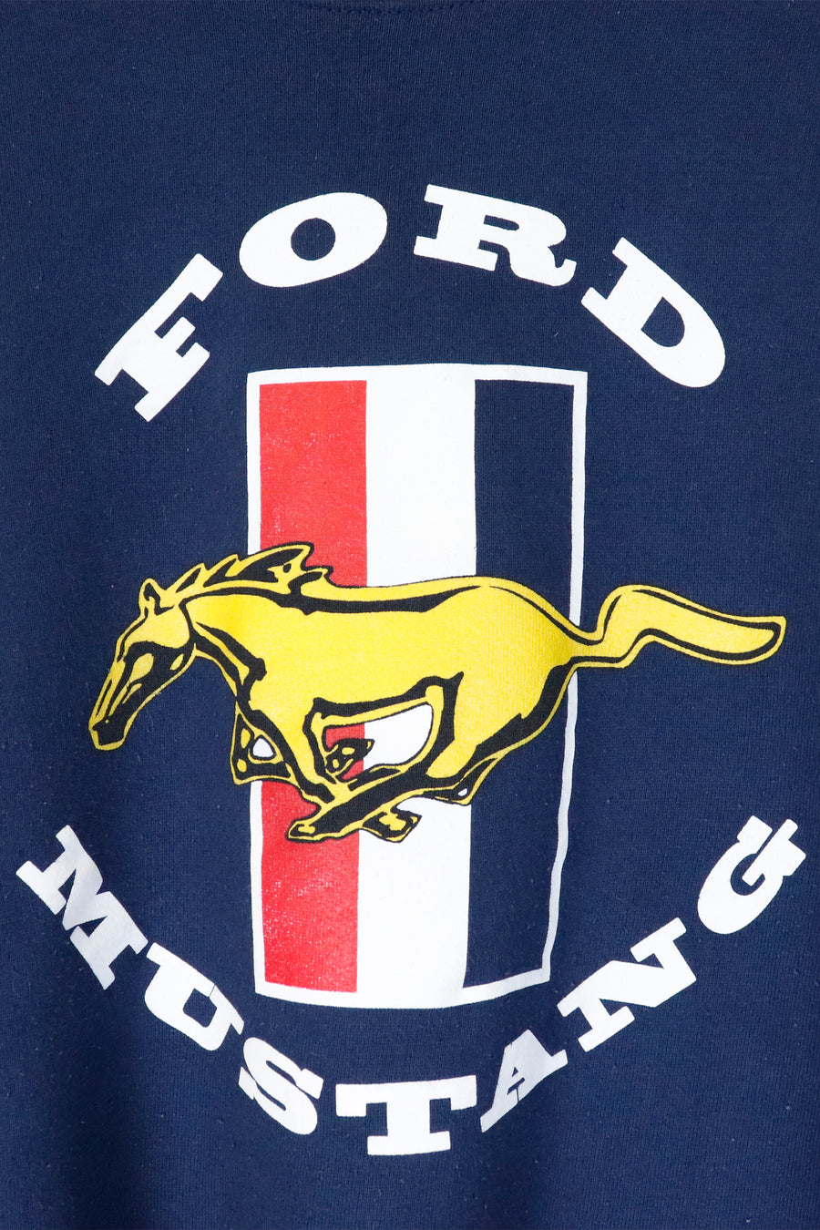 Vintage Ford Mustang Simple Vinyl Logo Sweatshirt