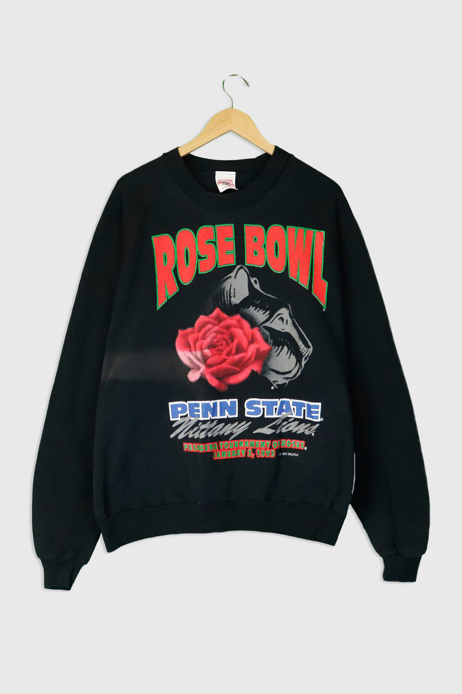 Vintage 1995 NCAA Rose Bowl Penn State Nittany Lions Champions Sweatshirt