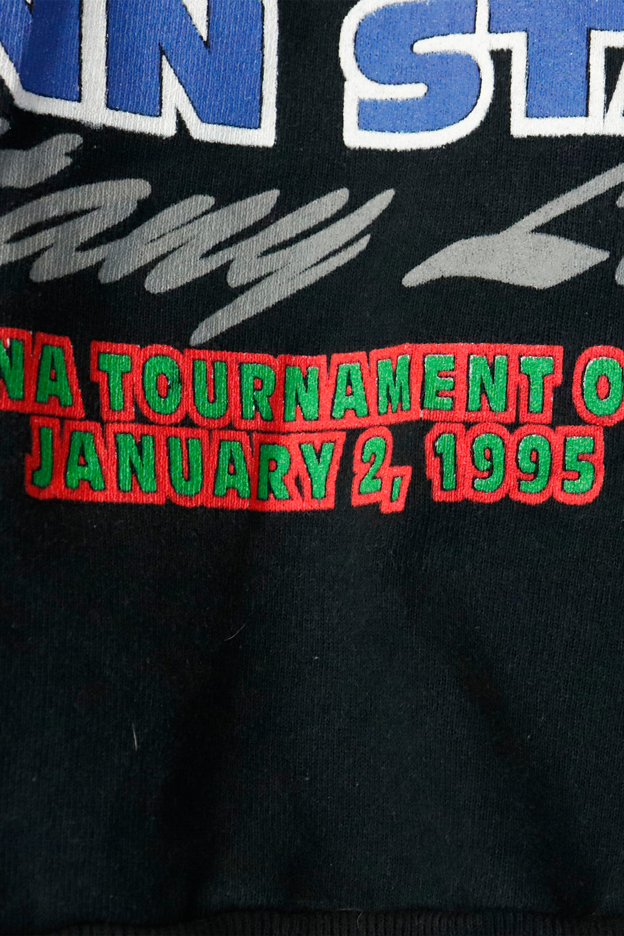 Vintage 1995 NCAA Rose Bowl Penn State Nittany Lions Champions Sweatshirt