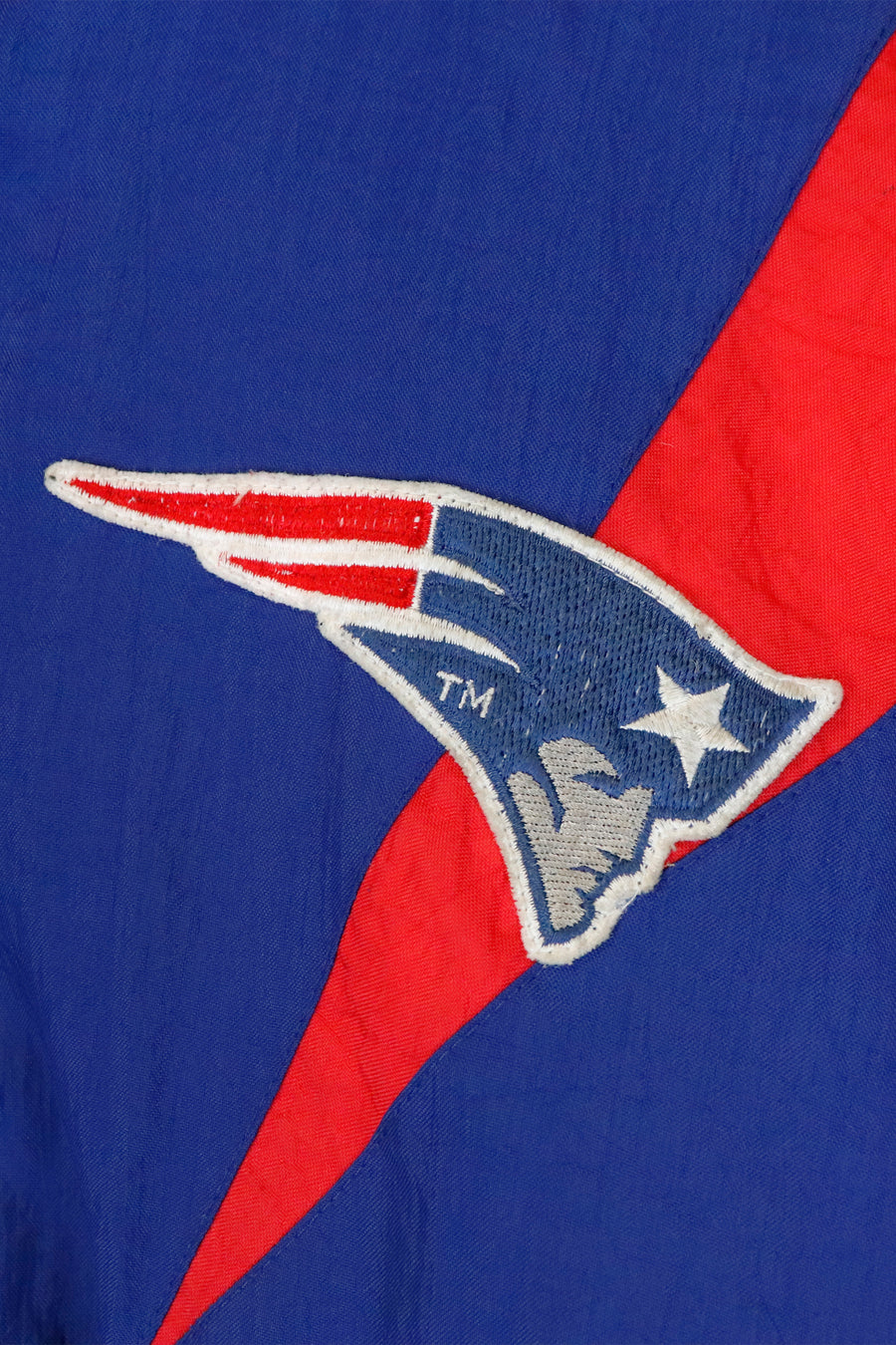 Vintage Pro Line NFL New England Patriots Multi Colour Full Zip Winter Jacket Sz L