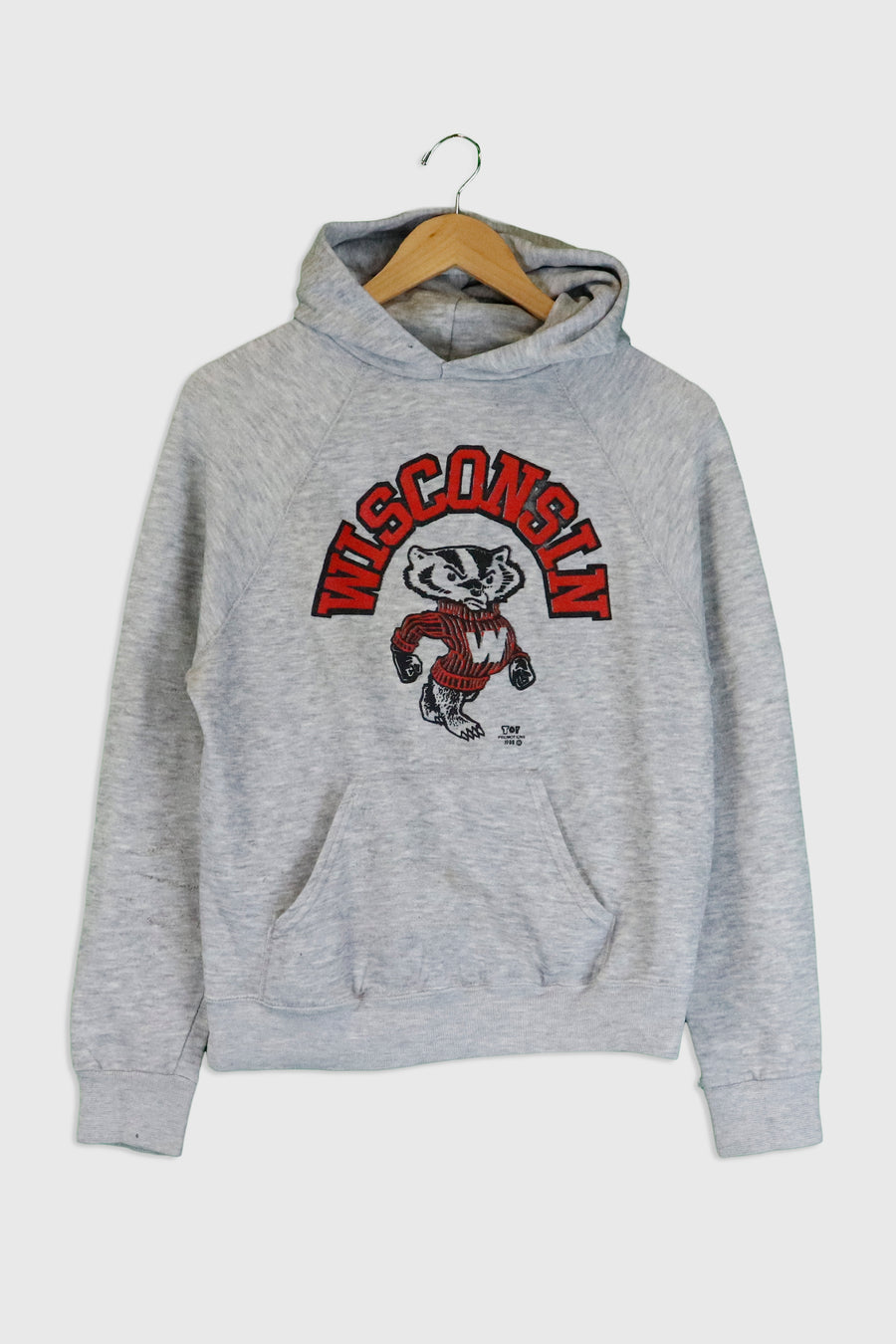 Vintage Wisconsin Badgers Football Vasity Sweatshirt Sz XL