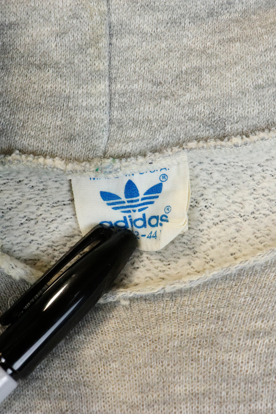 Vintage Adidas Front Pocket Hooded Sweatshirt Sz L
