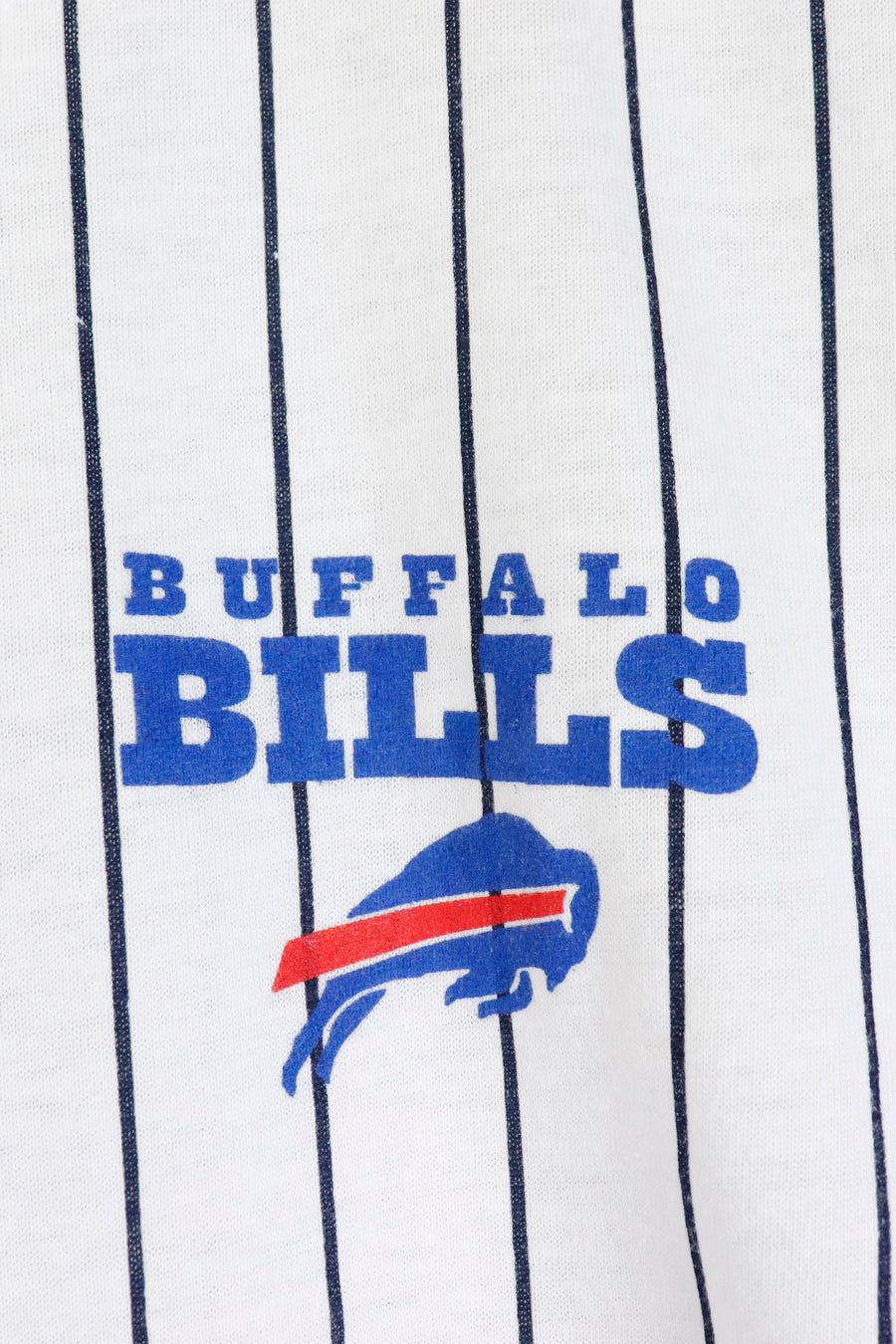 Vintage Buffalo Bills Duel Colour Striped Jersy Sz XL