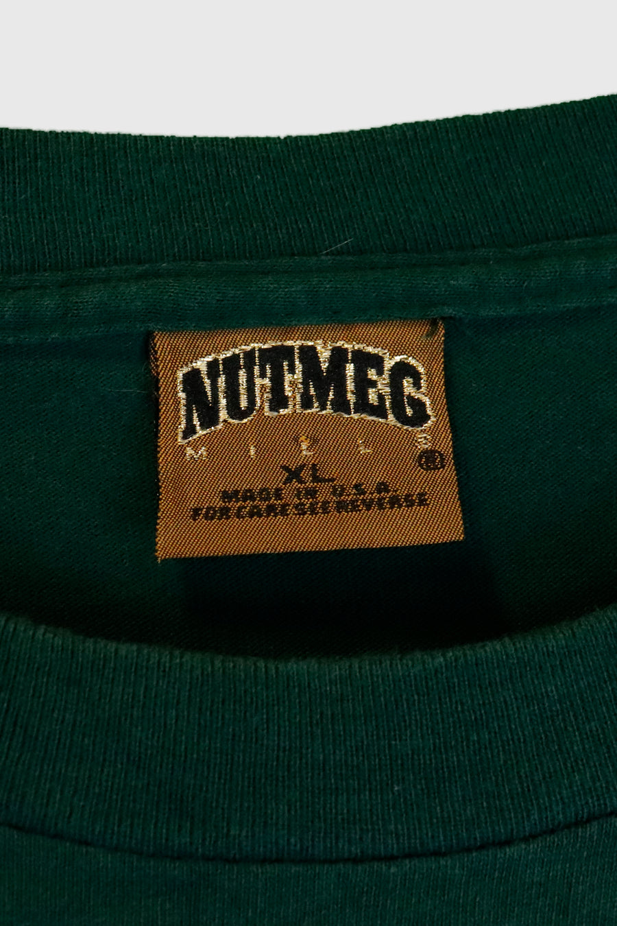 Vintage Nutmeg Augusta Embroidered T Shirt Sz XL